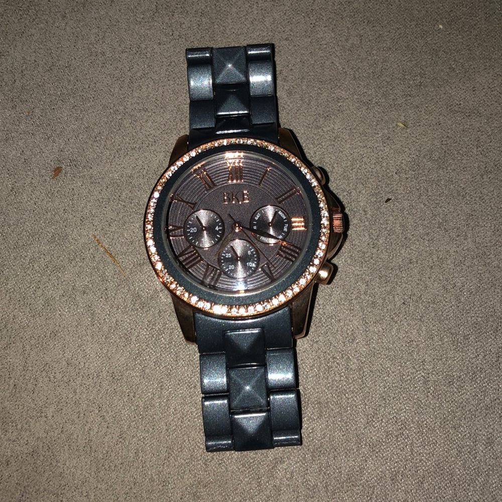 BKE two tone watch